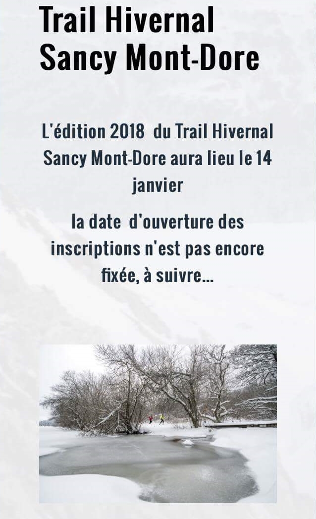 Sancy Hivernal 2018